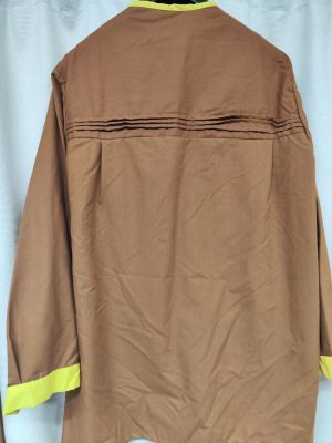 Blusón Marrón y Amarillo - Talla XL